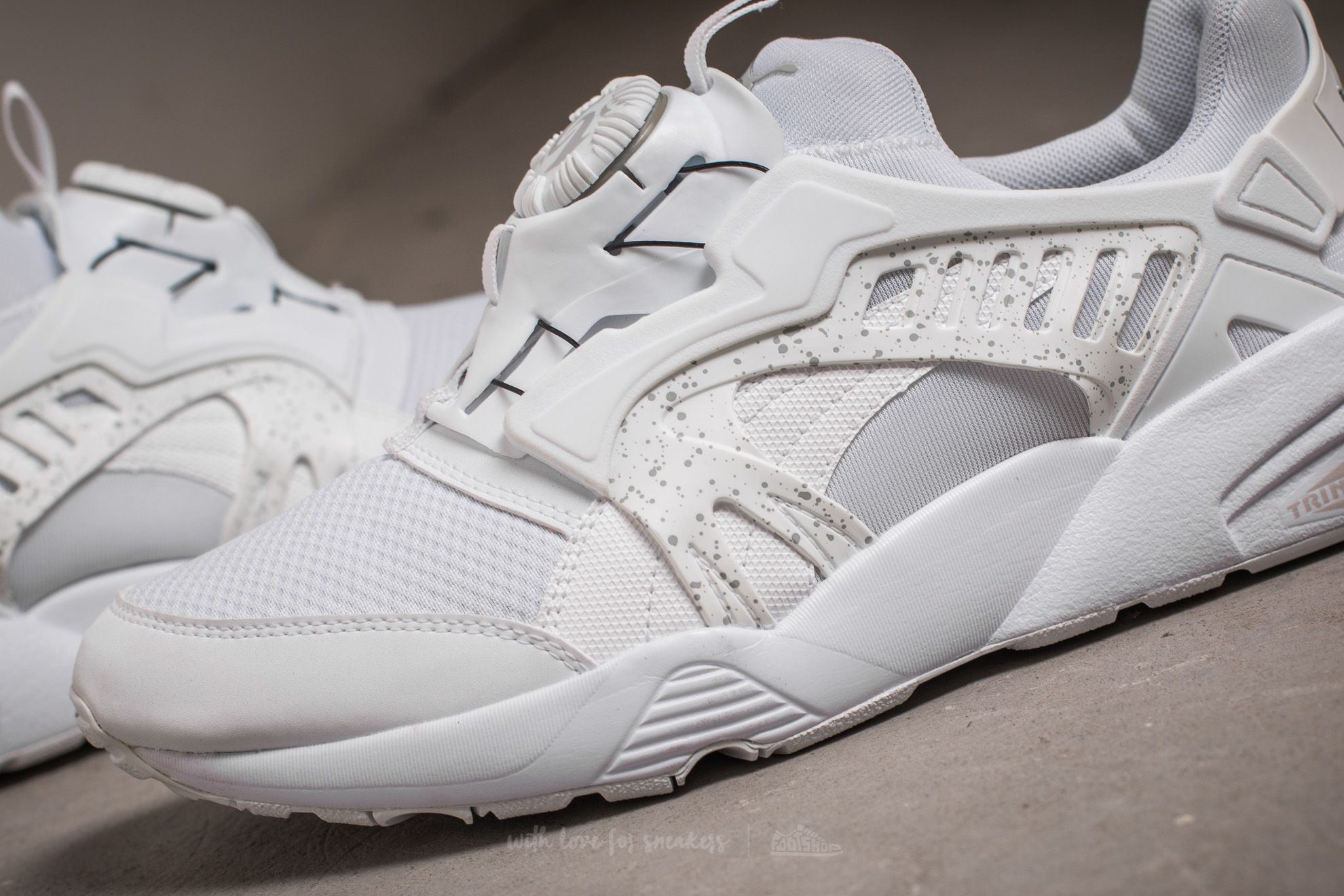 Férfi cipők Puma Disc Blaze White- White- White