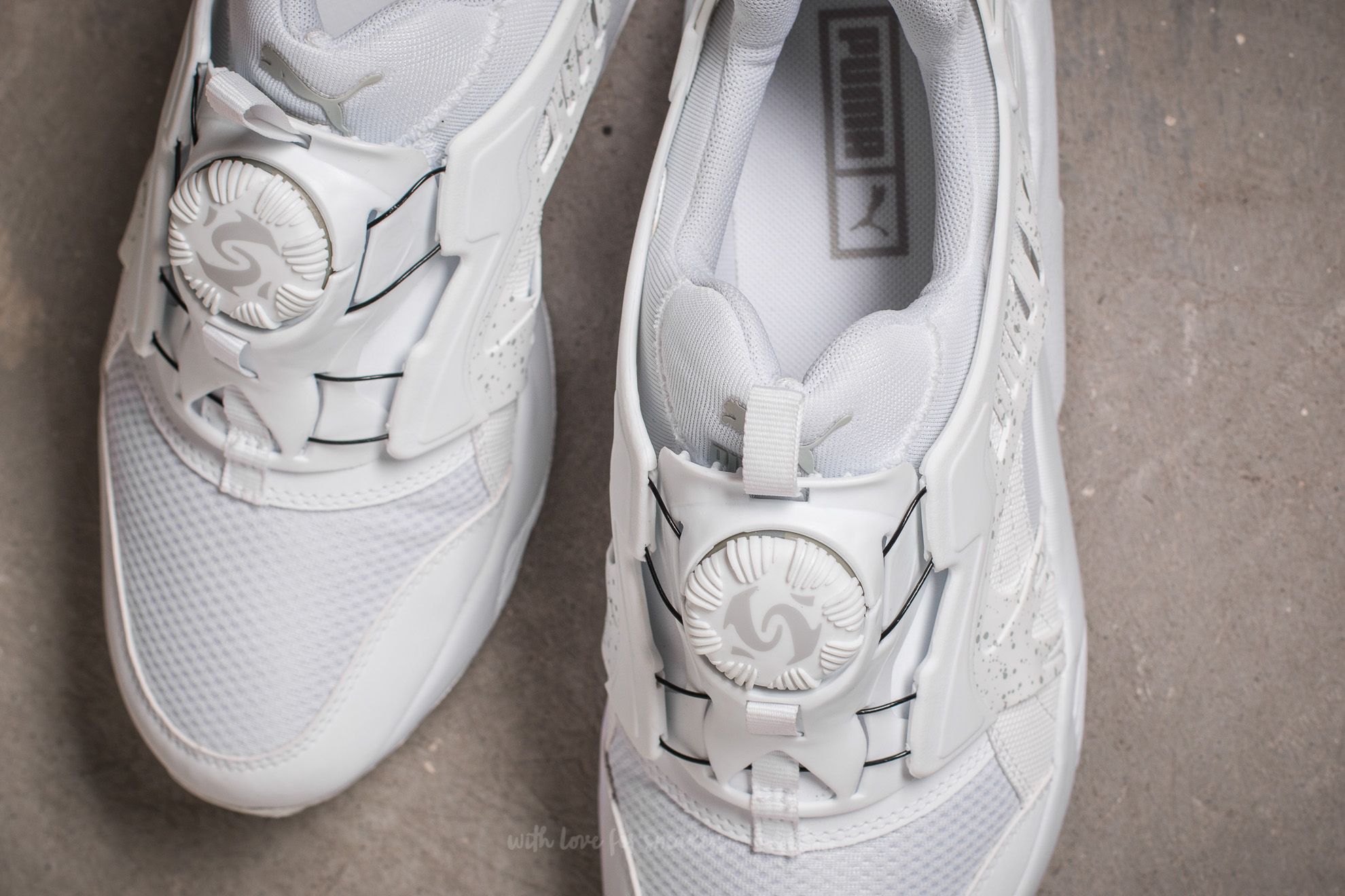 Férfi cipők Puma Disc Blaze White- White- White