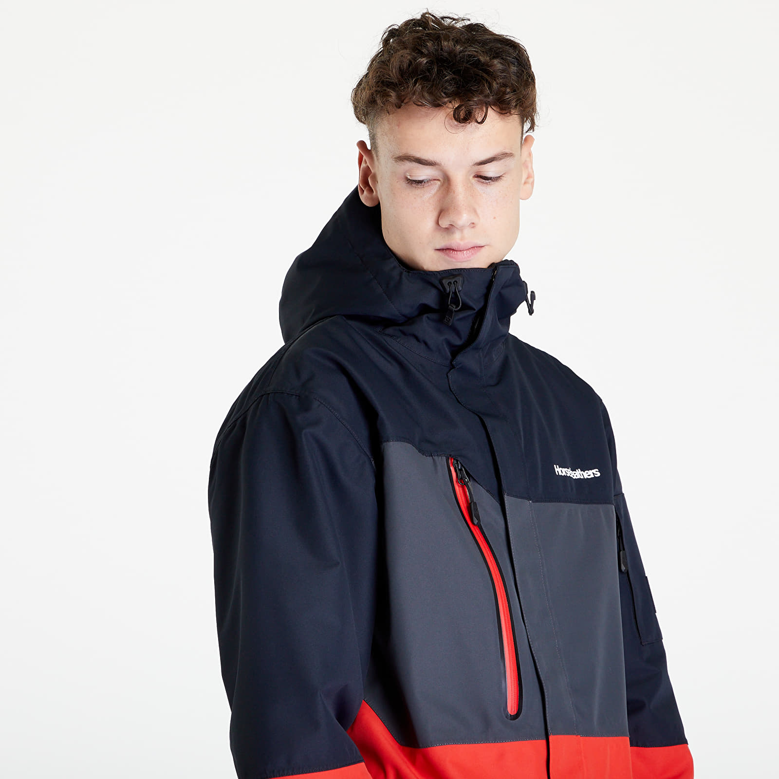 Chaquetas Horsefeathers Ripple Jacket Lava Red