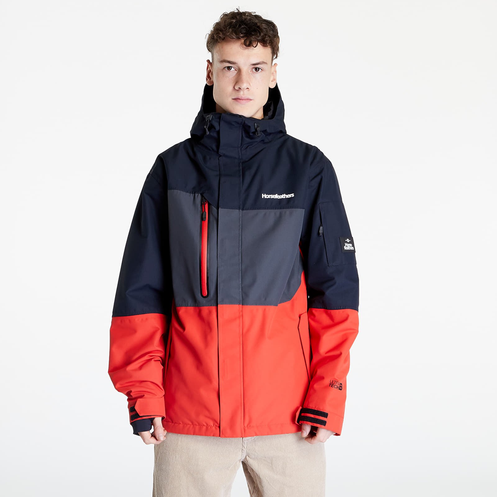 Chaquetas Horsefeathers Ripple Jacket Lava Red