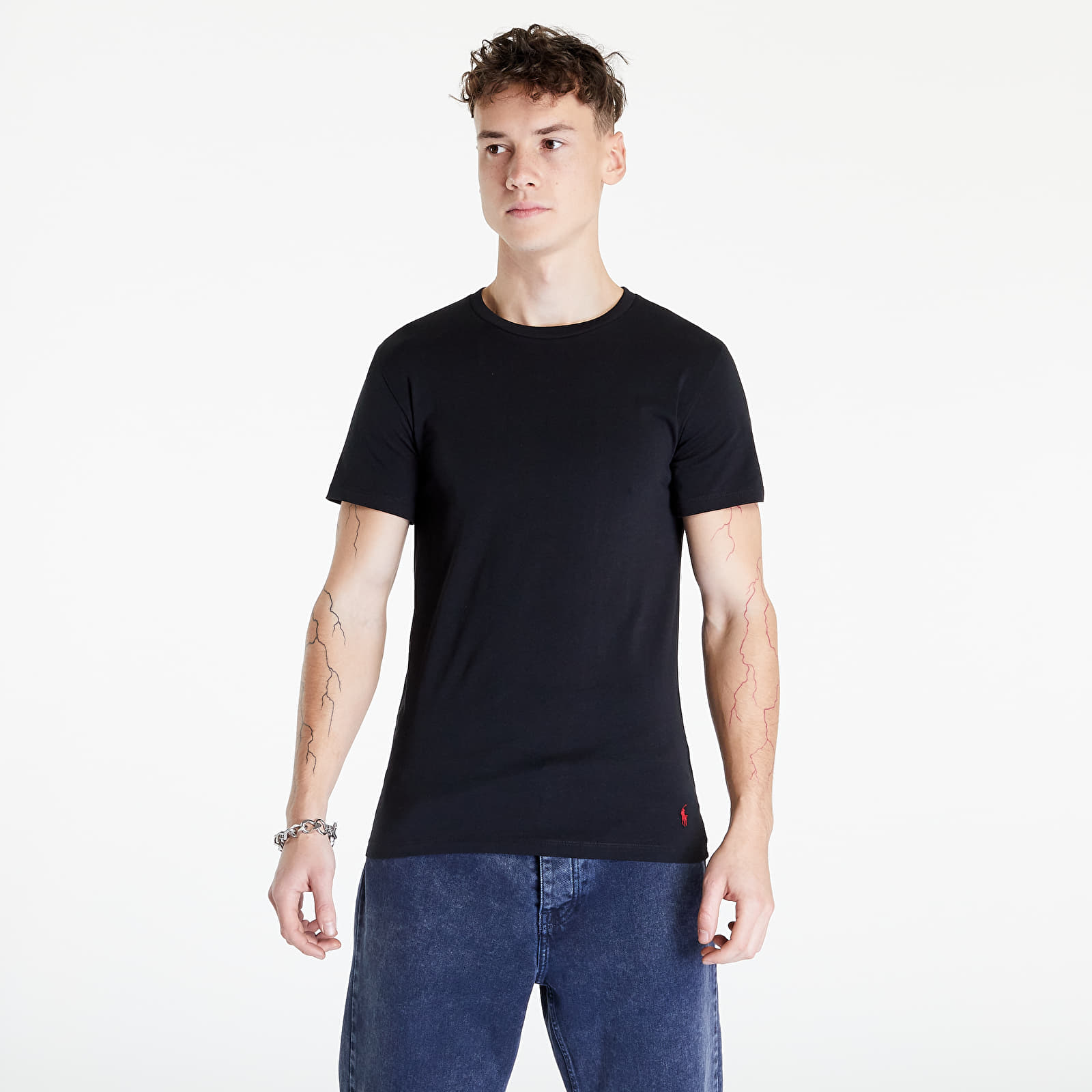 T-shirts Ralph Lauren 2 Pack Short Sleeve Crew Tee Black