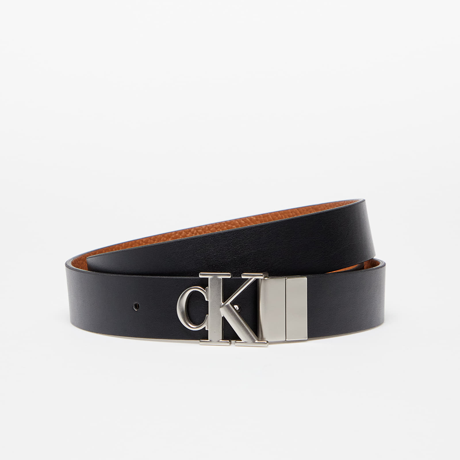 Curele CALVIN KLEIN JEANS Mono Hardware Round Brown/ Black