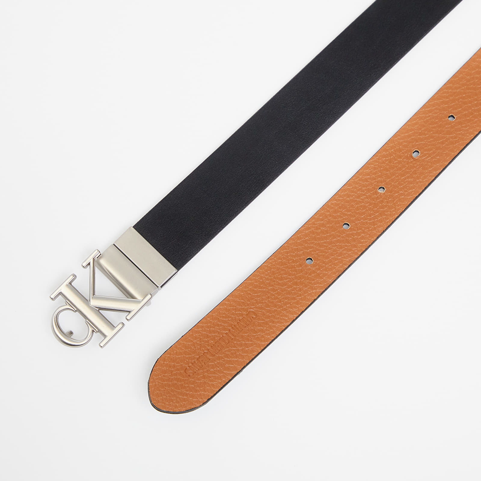 Curele CALVIN KLEIN JEANS Mono Hardware Round Brown/ Black