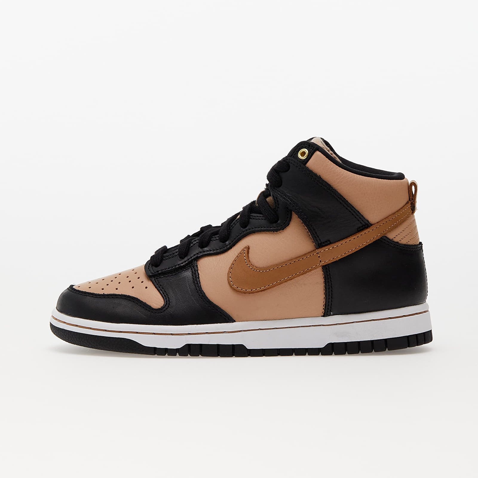 Sneakers Nike W Dunk High 70 Black/ Flax-Vachetta Tan-White