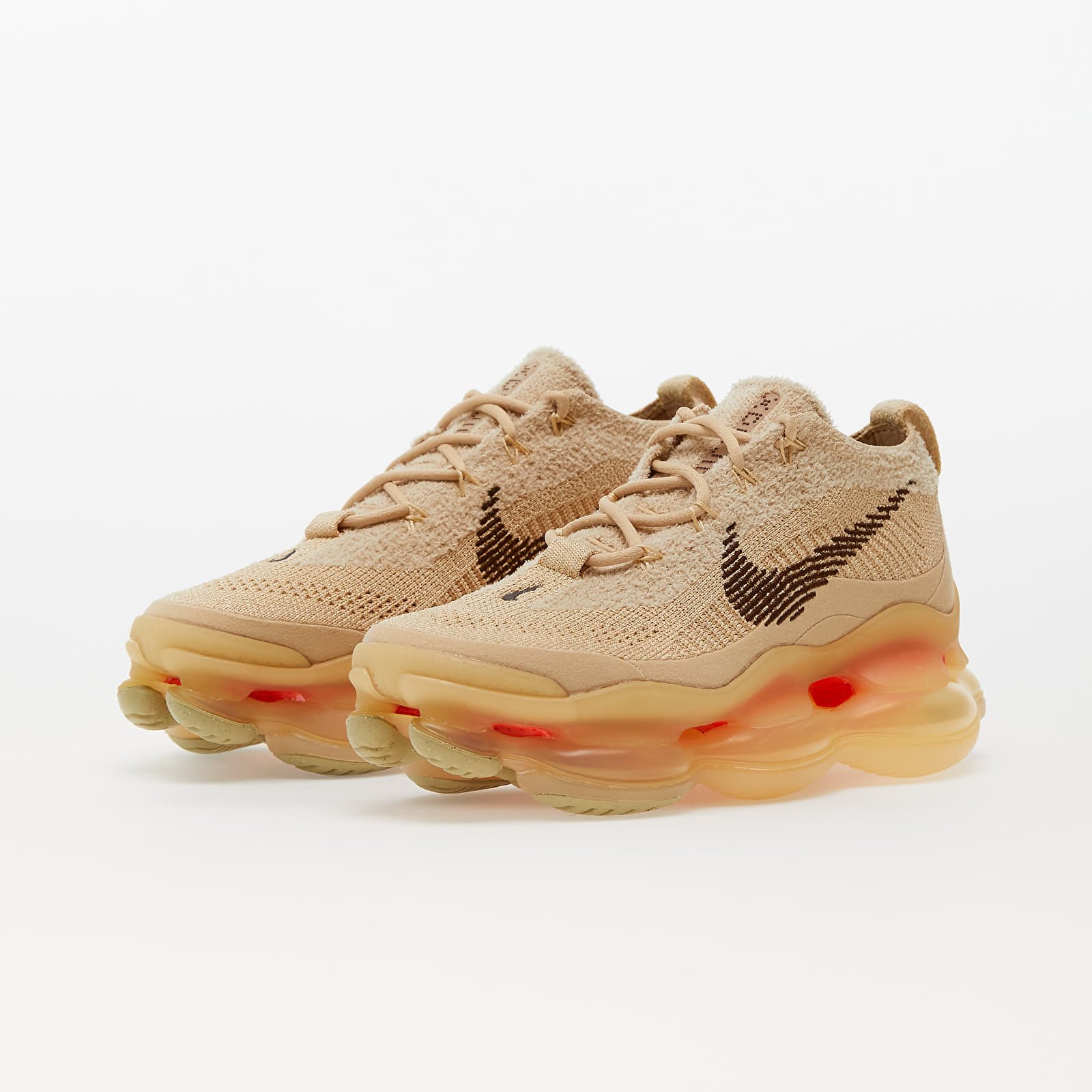 Chaussures et baskets femme Nike W Air Max Scorpion Flyknit Sesame