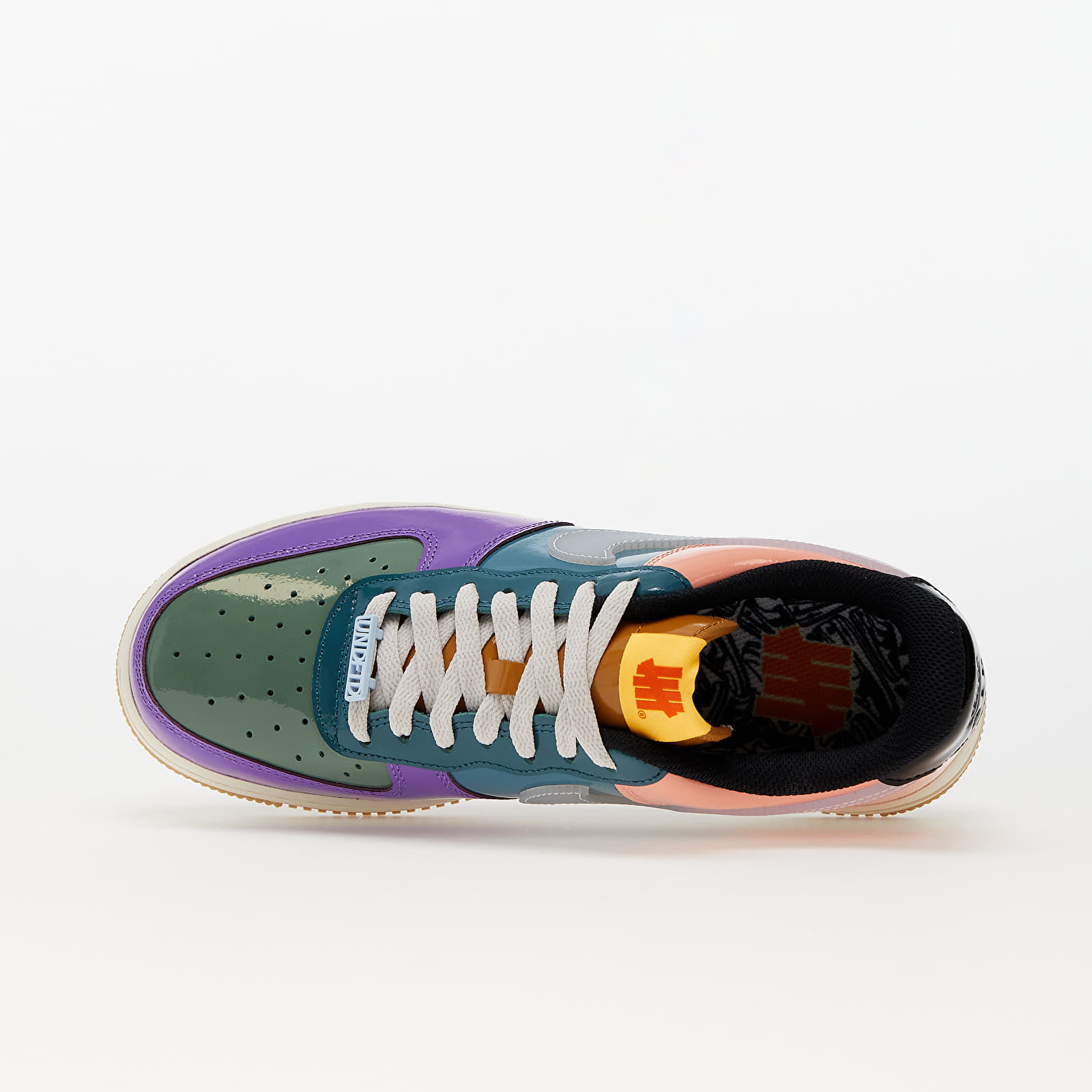 Zapatillas Hombre Nike x UNDEFEATED Air Force 1 Low SP Wild Berry/ Celestine Blue-Multi-Color