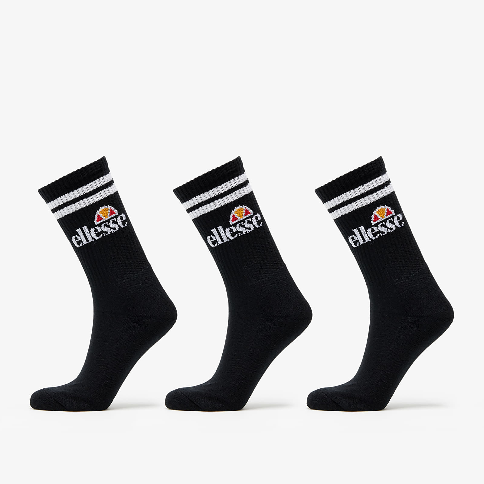 Chaussettes ellesse Pullo Socks 3-Pack Black/ White