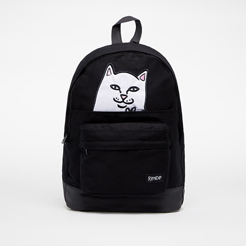 RIPNDIP Lord Nermal Velcro Hands Backpack Black