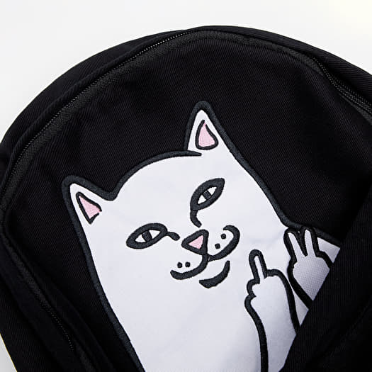 Middle finger cat backpack store