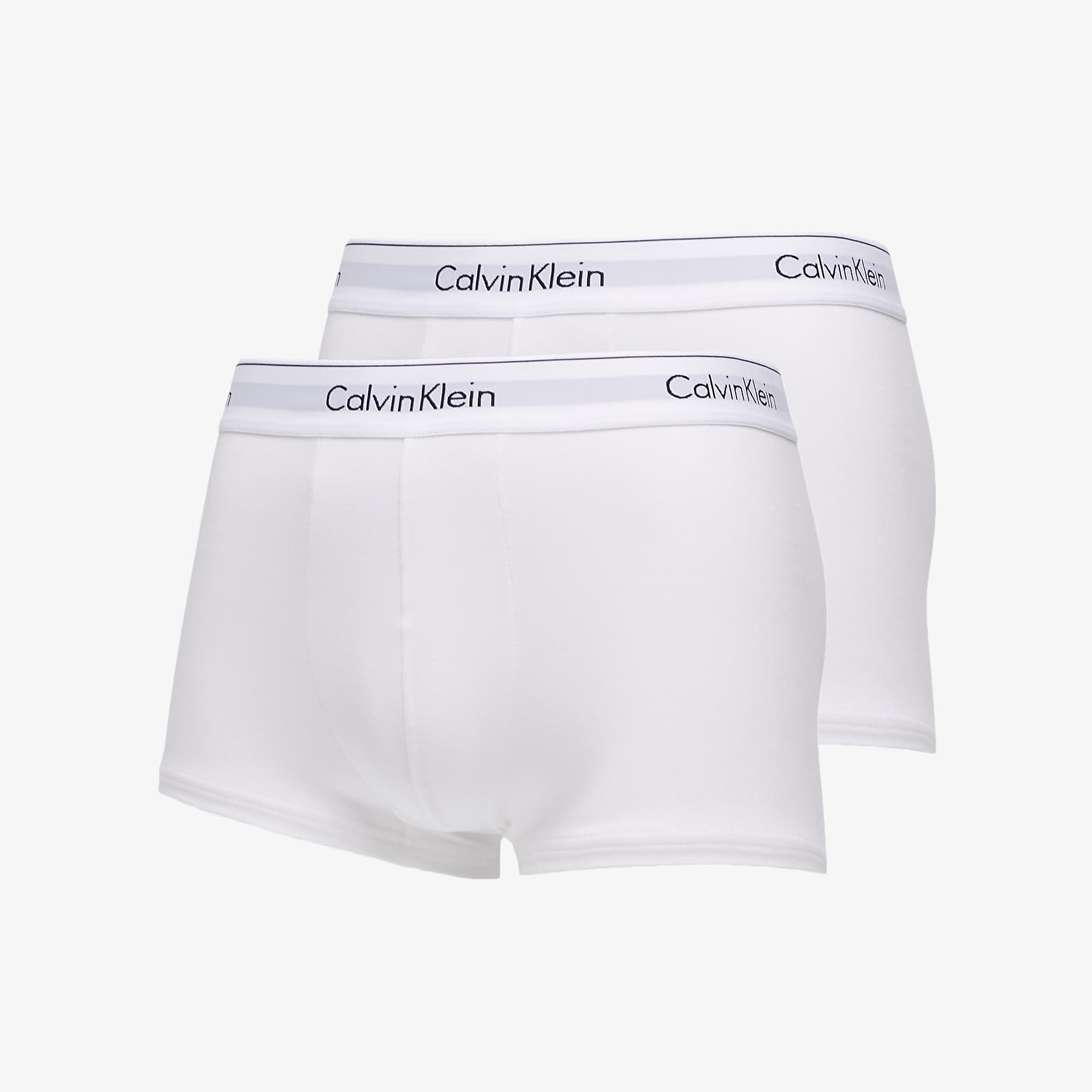 Boxeri Calvin Klein Trunks 2 Pack White