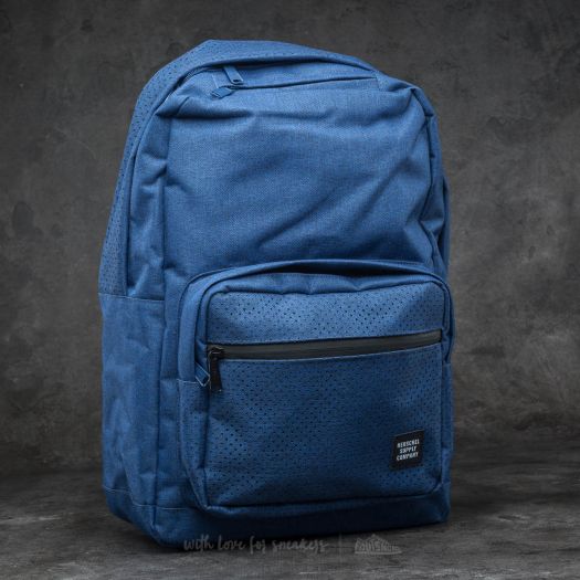 Backpacks Herschel Supply Co. Pop Quiz Backpack Eclipse Crosshatch Black Rubber Footshop