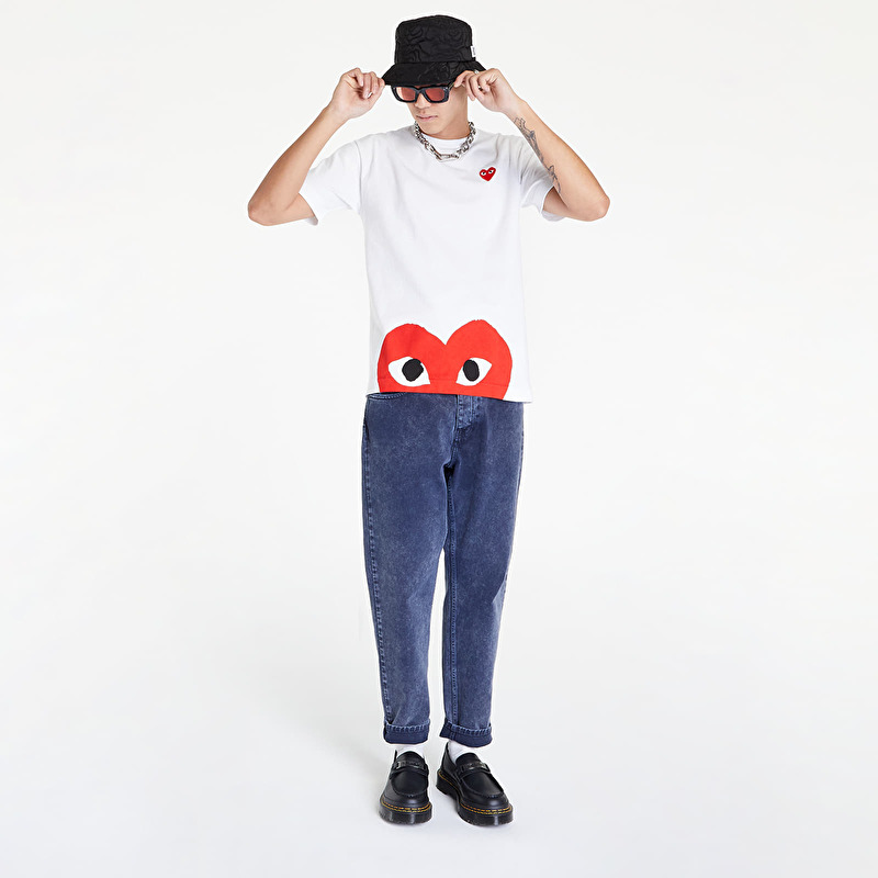 Comme des Garçons PLAY Tee White