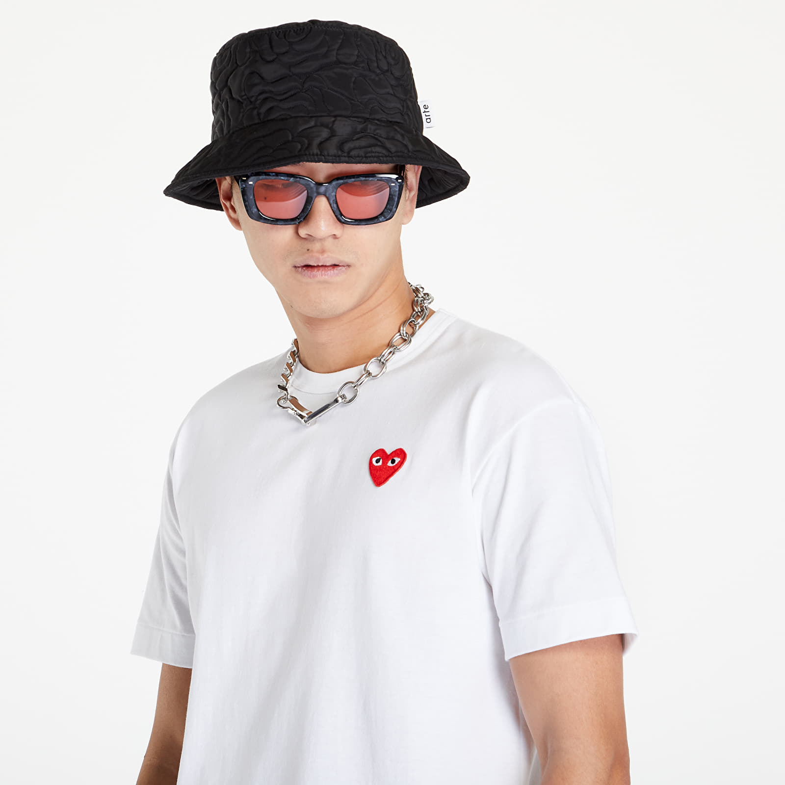 T-shirts  Comme des Garçons PLAY Tee White