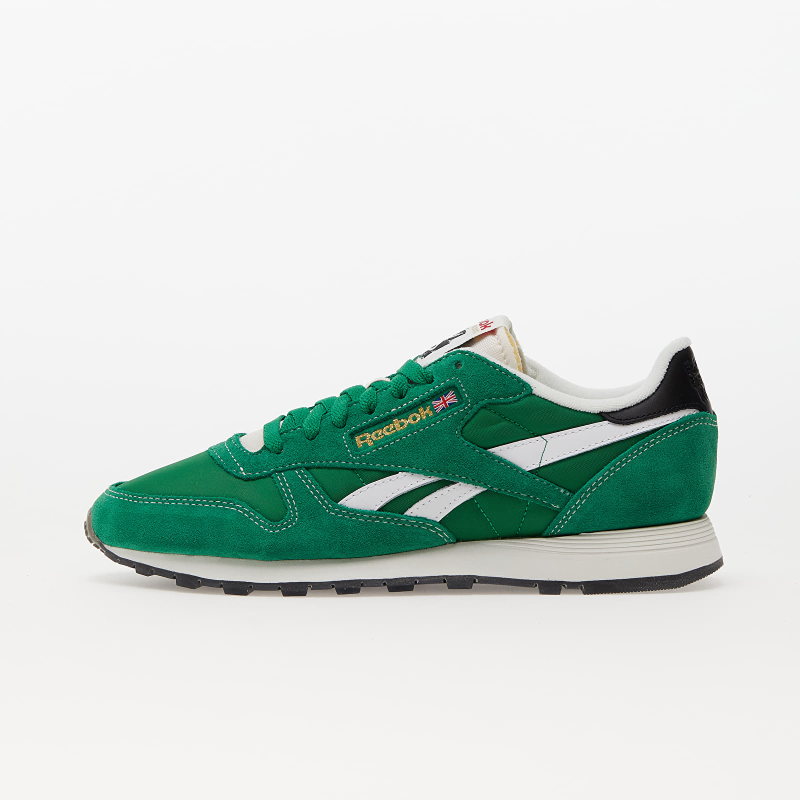 Men's shoes Reebok x Human Right Classic Leather Green/ Ftw White/ Vector Red
