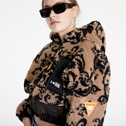 Versace Jeans Couture Teddy Jacquard Dis Tapestry Jacket Gray