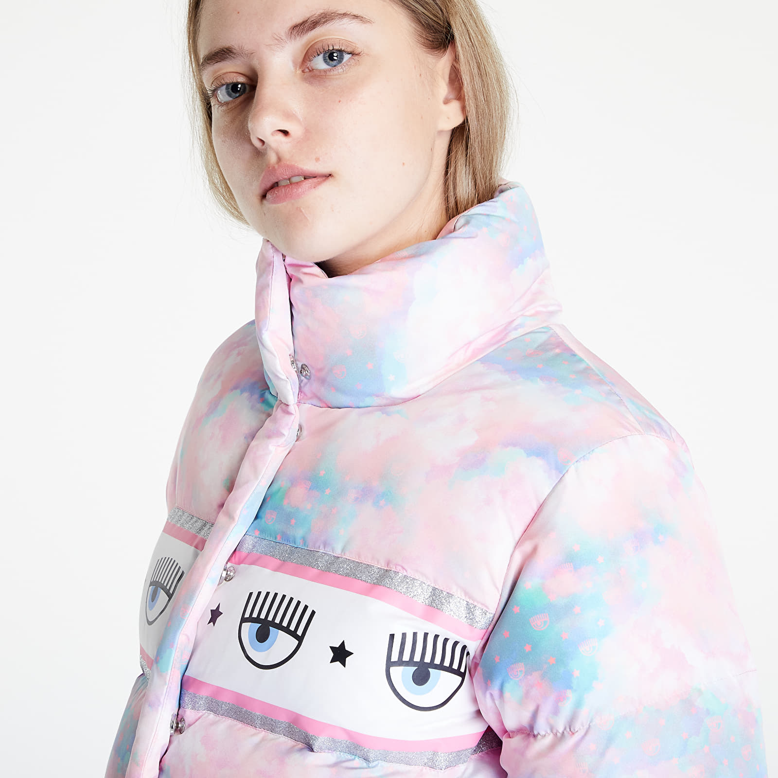 Bundy Chiara Ferragni Maxilogomania Jacket Clouds