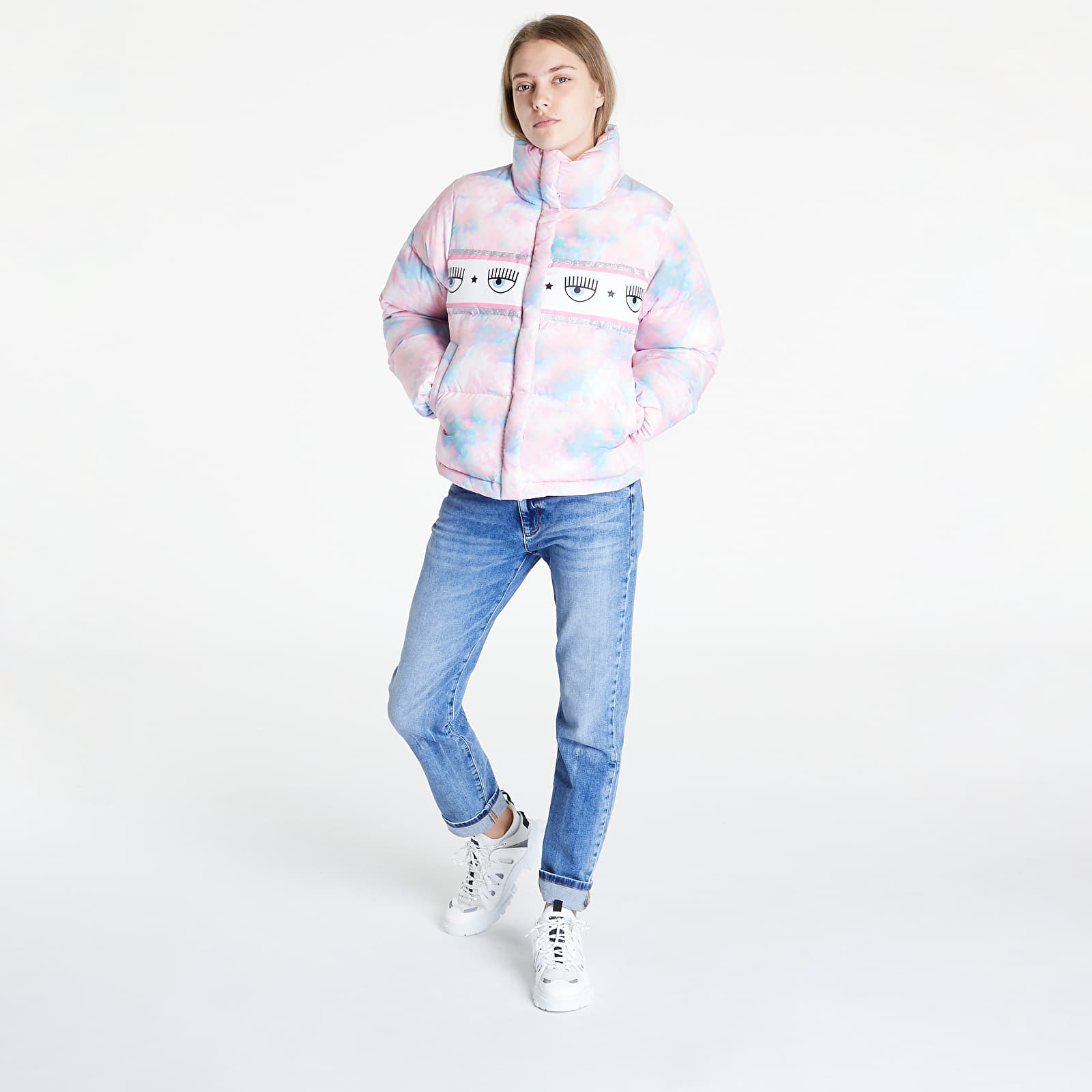 Bundy Chiara Ferragni Maxilogomania Jacket Clouds