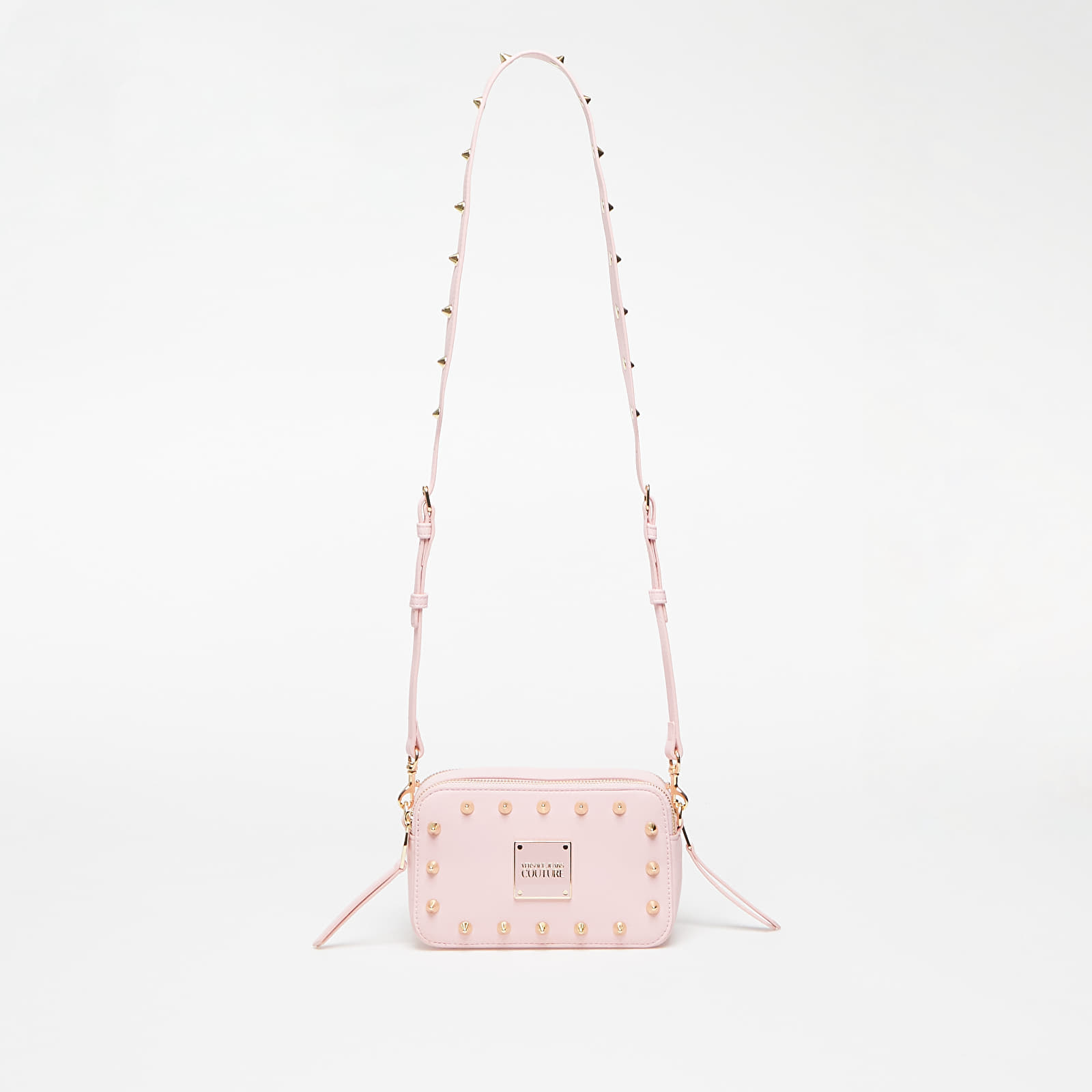 Handtassen Versace Jeans Couture Studs Revolution Classic Bag Pink