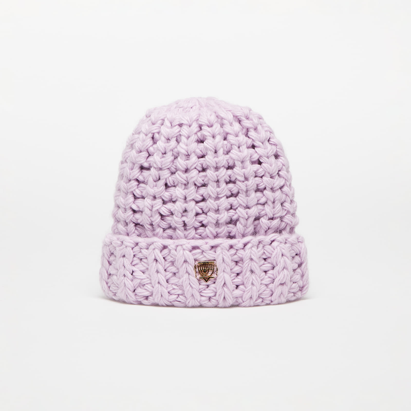 Čepice Chiara Ferragni Acrilic Roving Yarn Light Purple