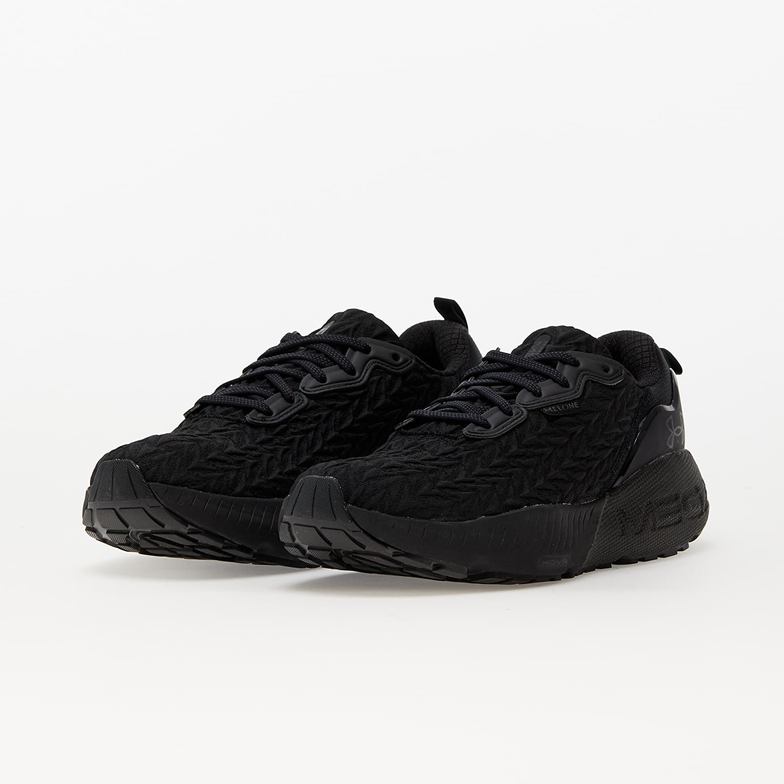 Pánske tenisky a topánky Under Armour HOVR Mega 3 Clone Black/ Black/ Jet Gray