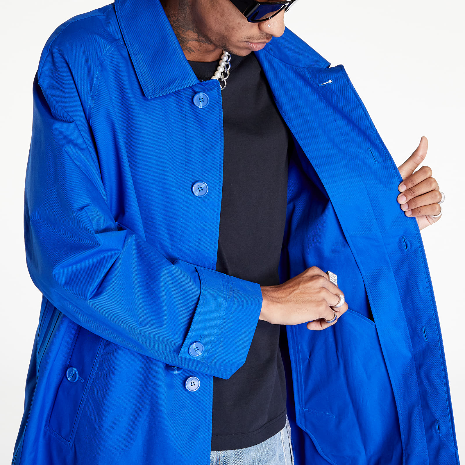 adidas Blue Version Essentials Jacket Royal Blue | Footshop