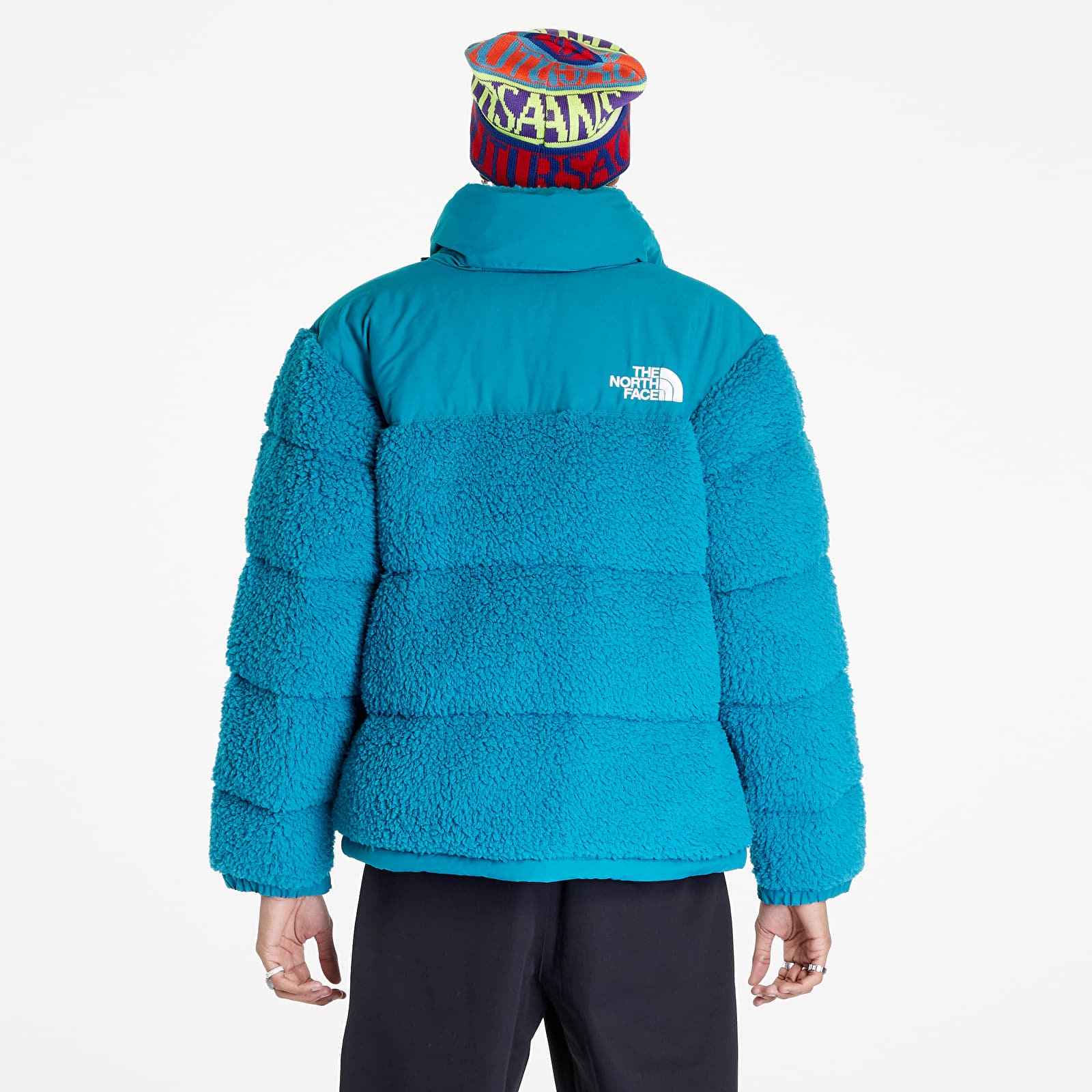 Chaquetas y abrigos The North Face M High Pile Nuptse Jacket Harbor Blue