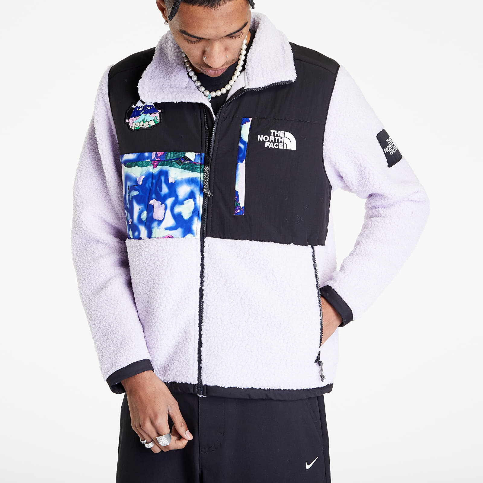 Jackets The North Face x Alfie Kungu Denali Lavender/ Lapis Blue
