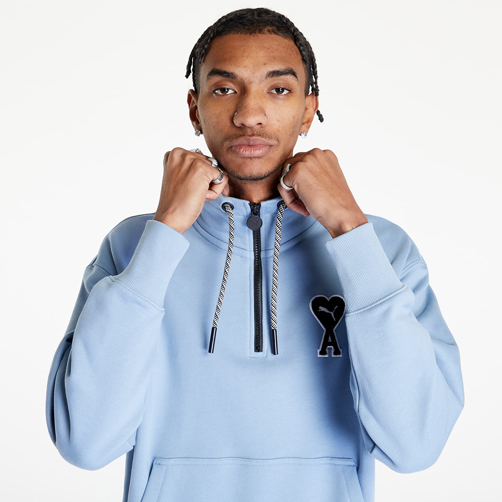 Sweatshirts Puma x AMI HZ Sweatshirt Faded Denim