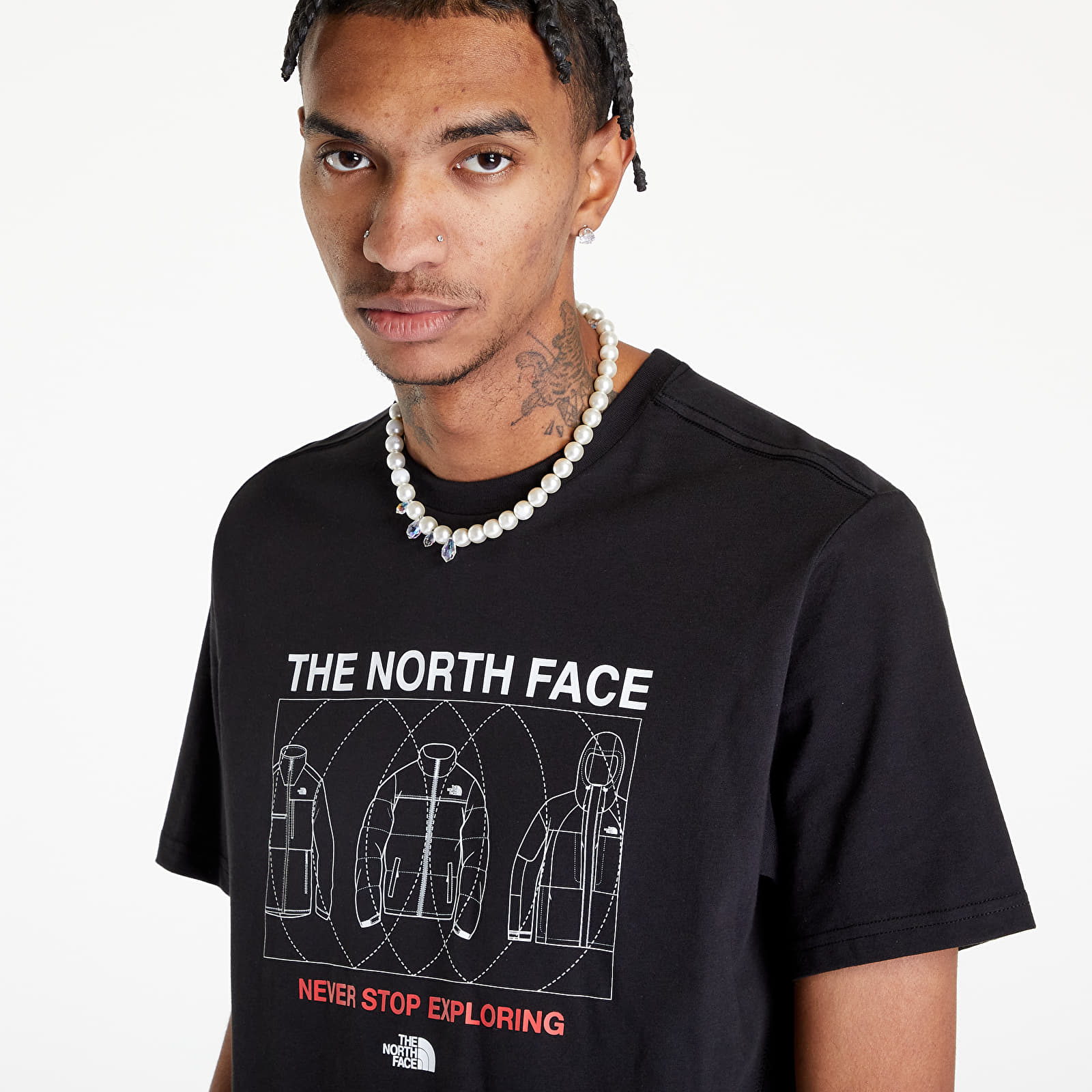 T-shirts The North Face M Coordinates Tee Short Sleeve 2 Tnf Black