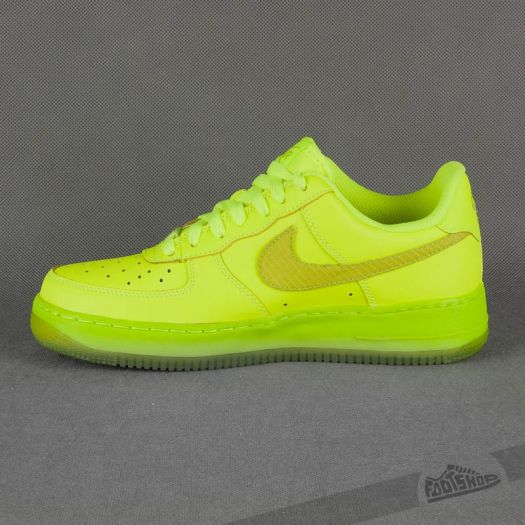 Air force 1 jaune best sale fluo femme