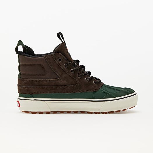 Men s shoes Vans SK8 Hi Del Pato MTE 2 Brown Green Footshop