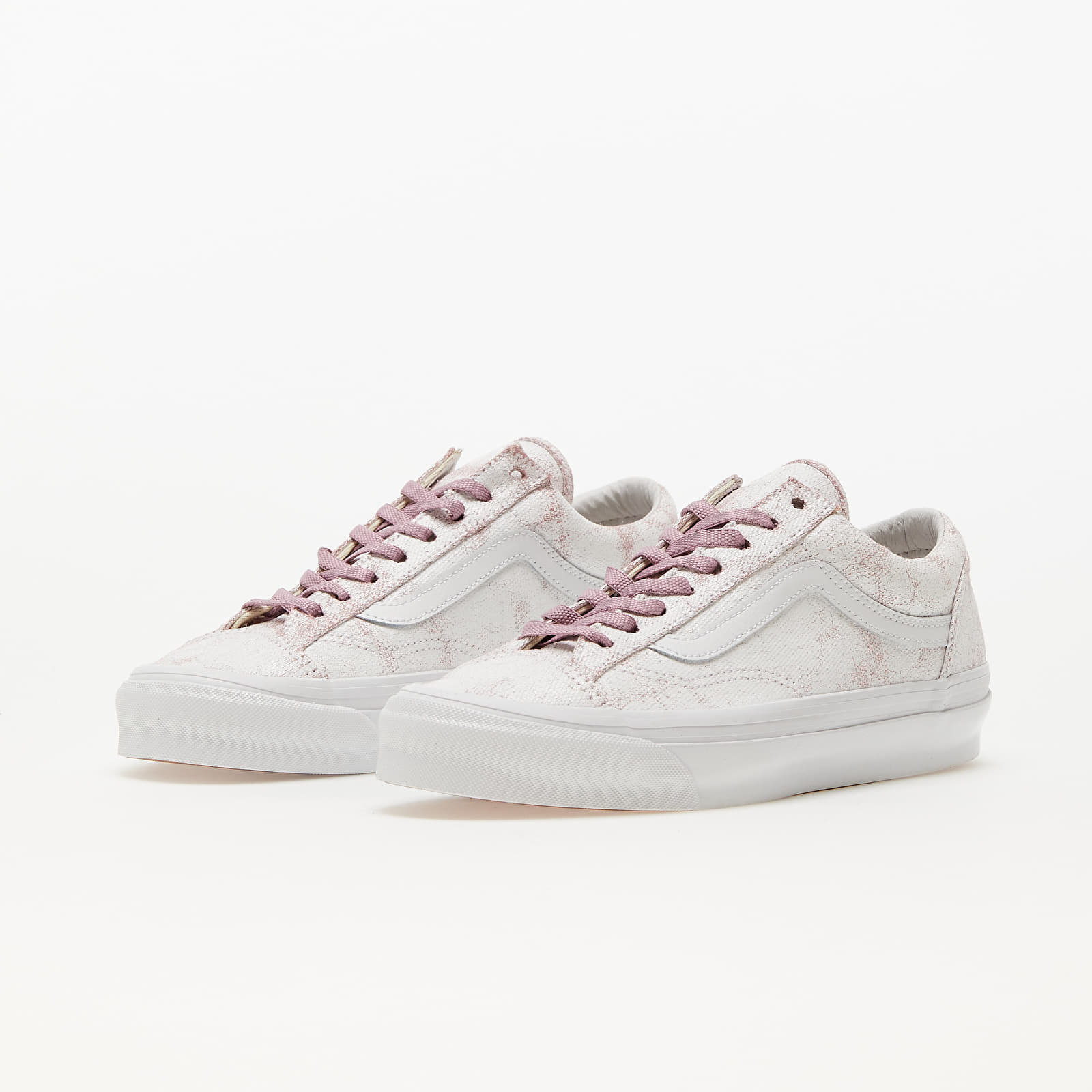 Men s shoes Vans Vault OG Style 36 LX Distress White Multi Footshop