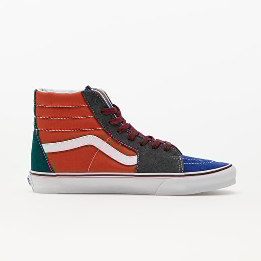 Multi color vans cheap shoes