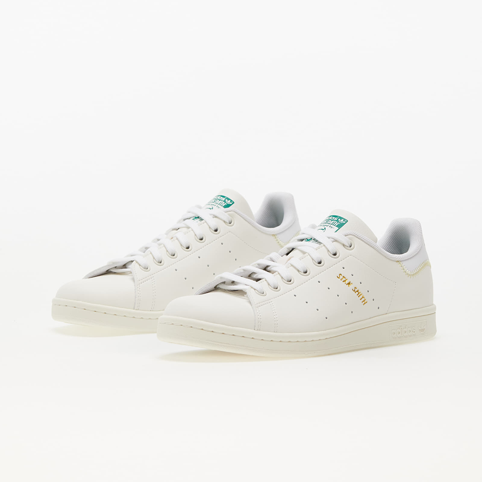 Sko til mænd adidas Stan Smith Cloud White/ Bright Green/ Aluminium Yellow