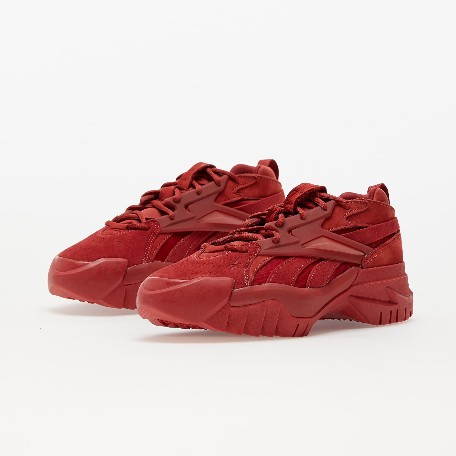 Dámske topánky a tenisky Reebok x Cardi B Club C V2 Mars Red/ Mars Red/ Mars Red