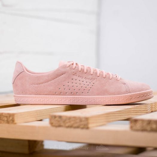 Chaussures et baskets femme le coq sportif Charline Nubuck Rose Cloud Footshop