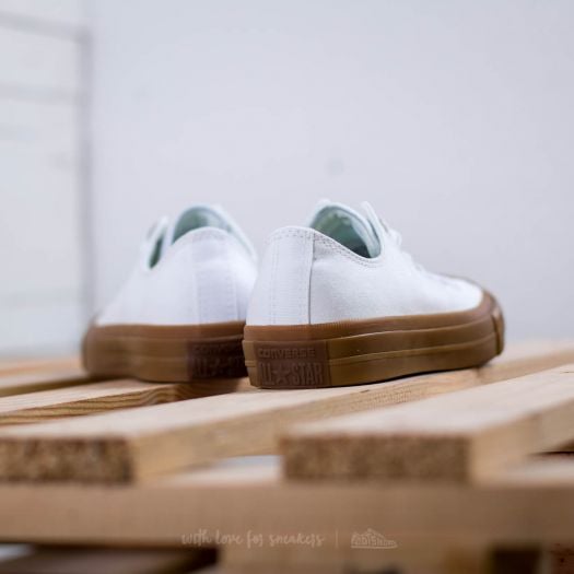Men s shoes Converse Chuck Taylor AS II OX White White Gum Footshop