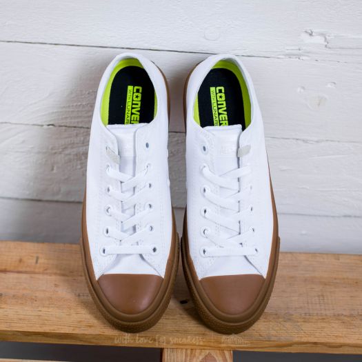 Men s shoes Converse Chuck Taylor AS II OX White White Gum Footshop
