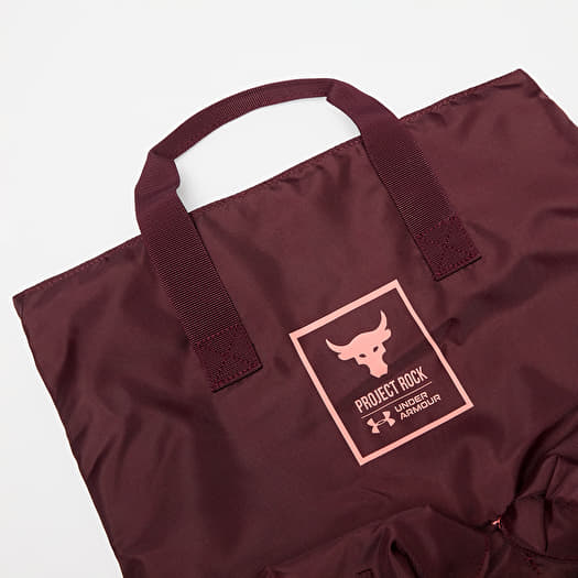 Under Armour Project Rock Gym Sack Dark Maroon/ Dark Maroon  display picture 1