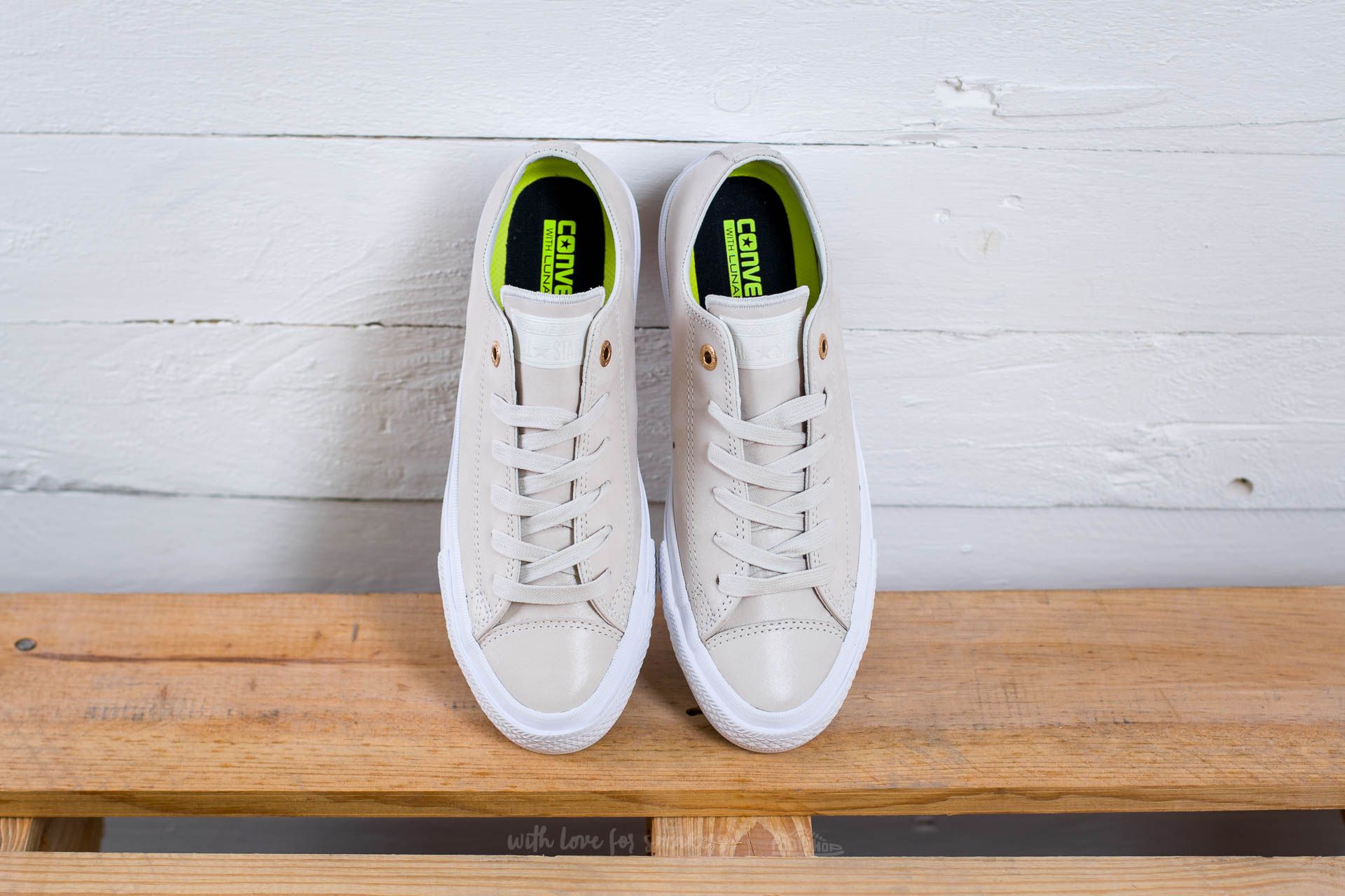 Sieviešu apavi Converse Chuck Taylor All Star II Ox Buff/ Buff/ White