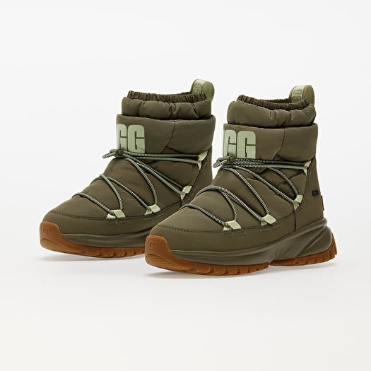 Women's shoes UGG W Yose Puffer Mid Burnt Olive Footshop