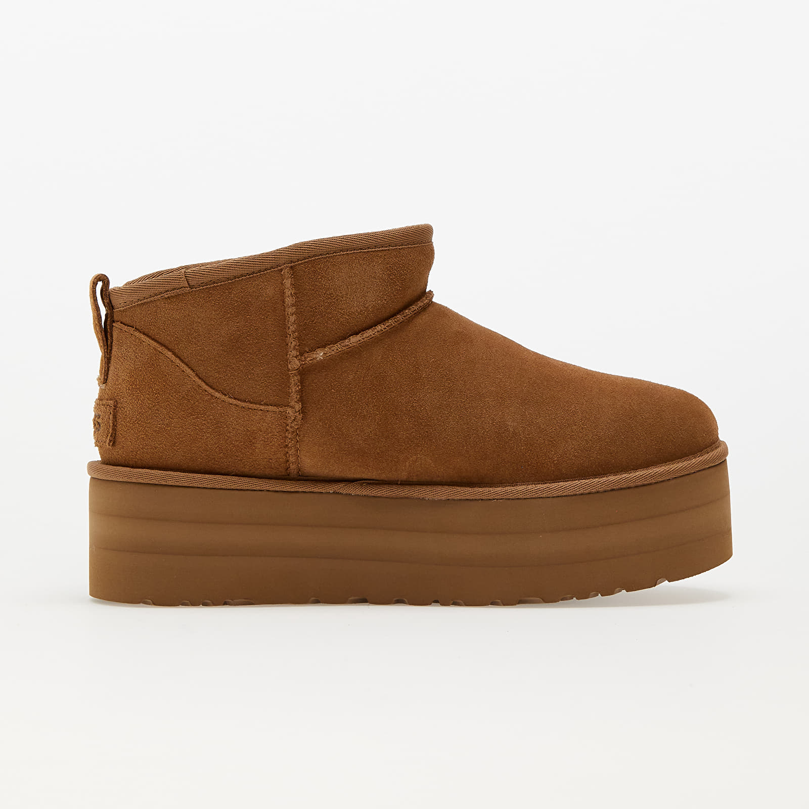 Dámske topánky a tenisky UGG W Classic Ultra Mini Platform Chestnut