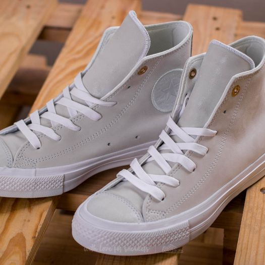 Damske tenisky a boty Converse Chuck Taylor All Star II Hi Blue Flower White White Footshop