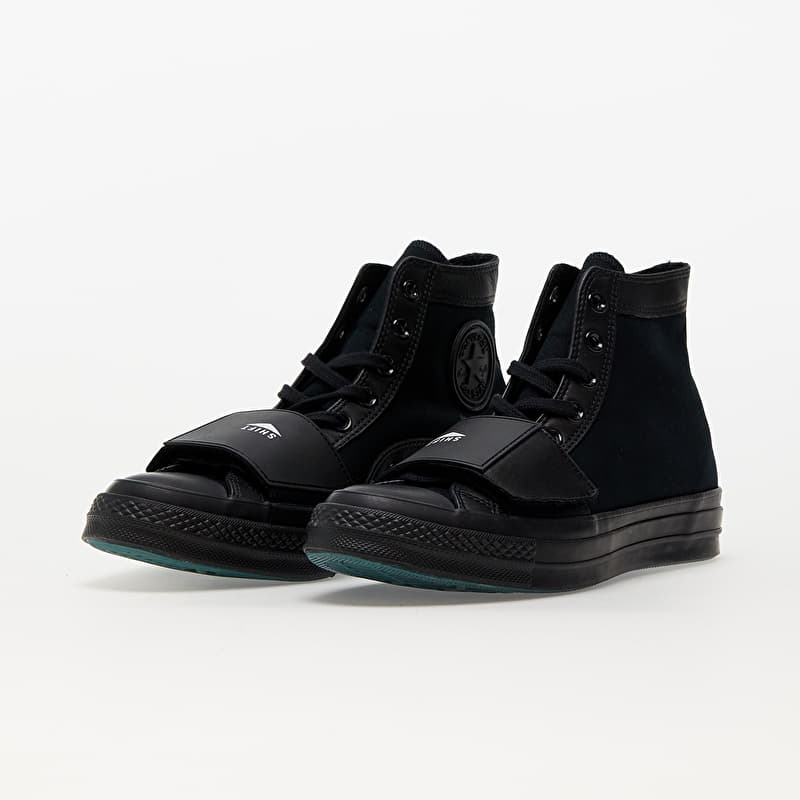 スニーカー NEIGHBORHOOD x CONVERSE 
CHUCK TAYLOR Converse x Neighborhood Chuck 70 Moto Black/ Black/ Black | Footshop