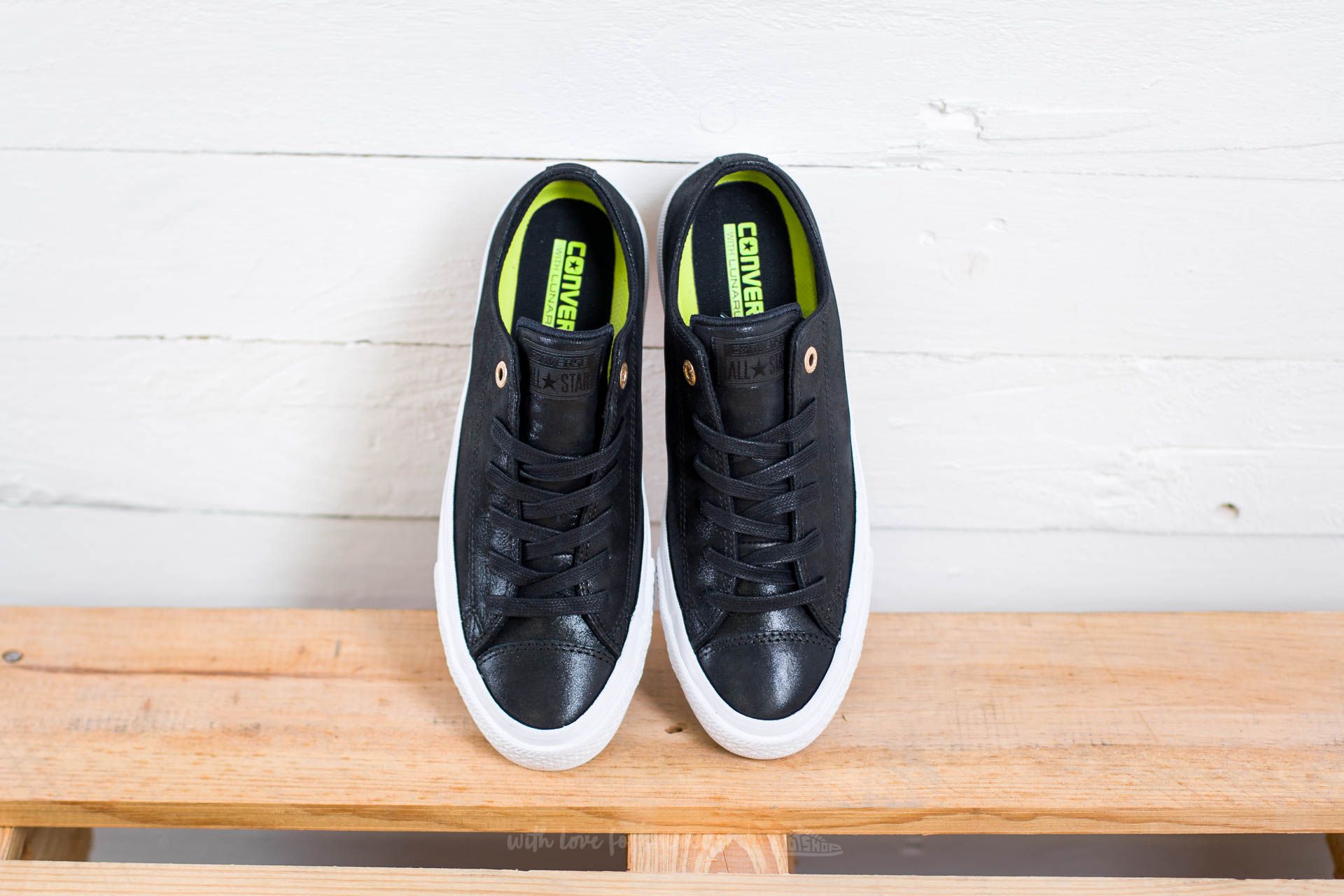 Women's shoes Converse Chuck Taylor All Star II OX Black/ Black/ White