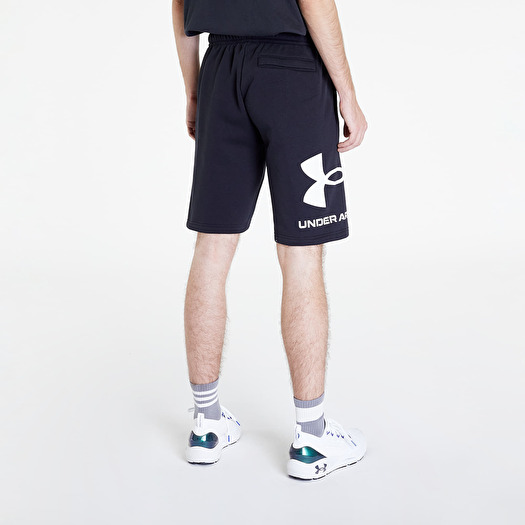 Shorts Under Armour Rival Fleece Big Logo Shorts Black Onyx White