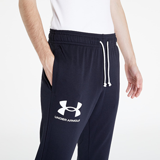 Under Armour Mens Rival Terry Trousers (Black)