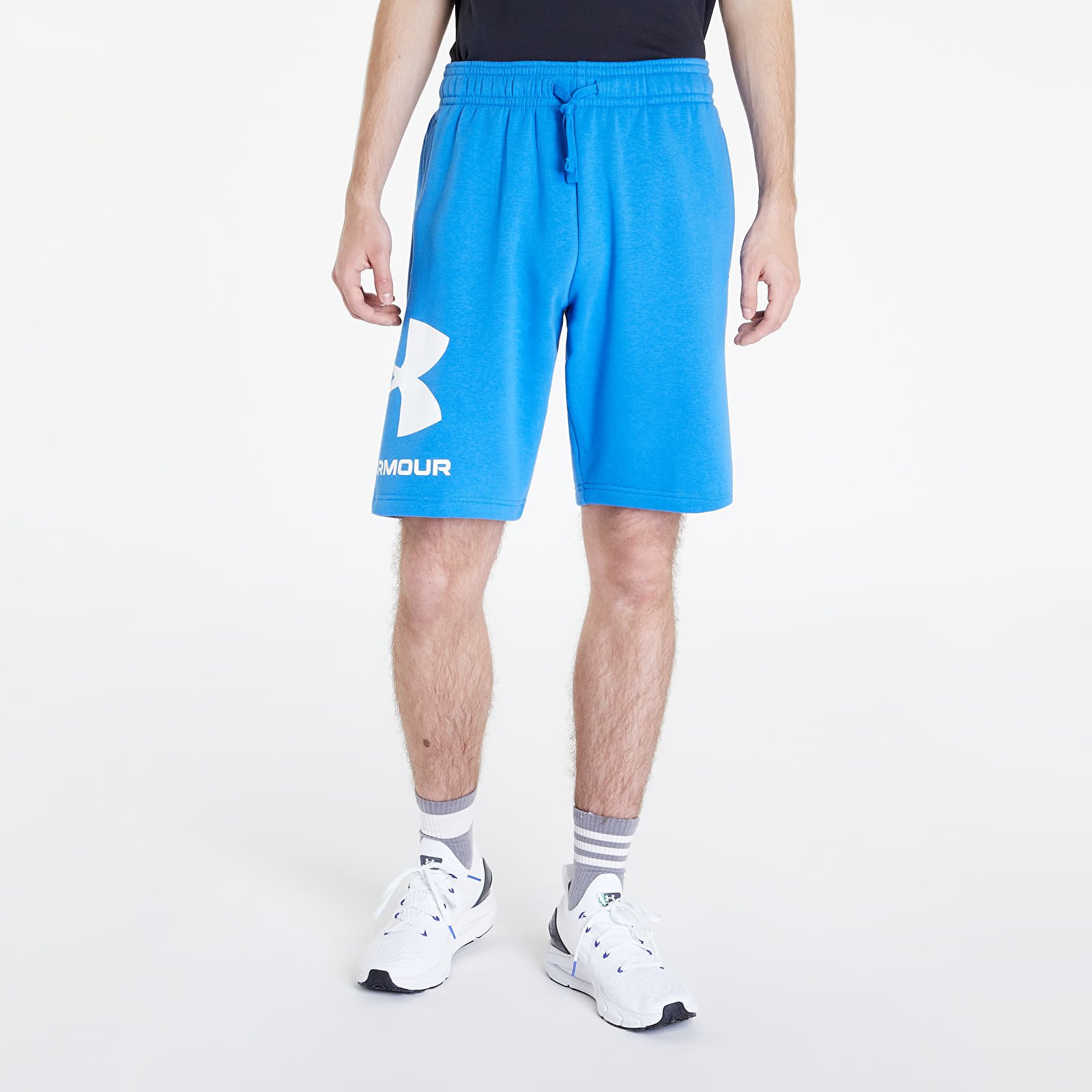Shorts Under Armour Rival Fleece Big Logo Shorts Victory Blue/ Onyx White