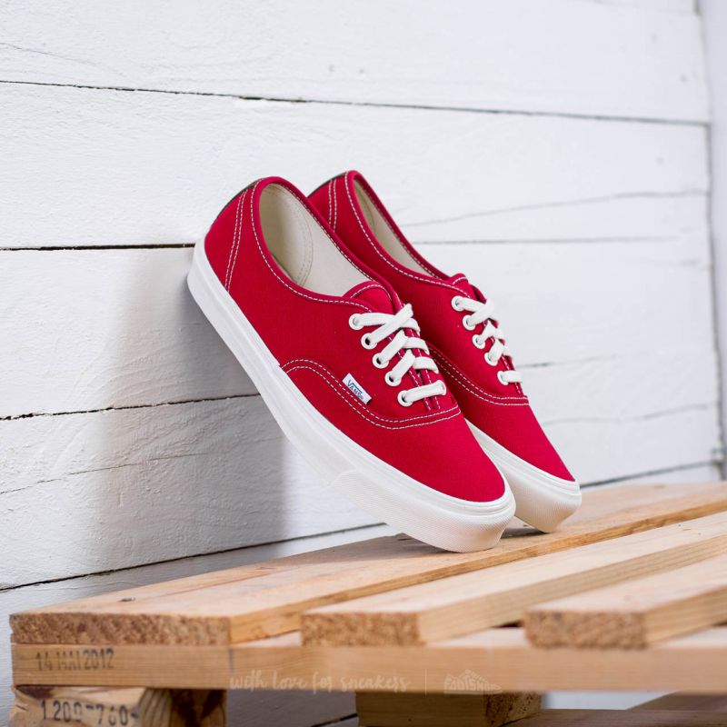 Vans OG Authentic LX (Suede/ Canvas) Chilli Pepper/ Teak | Footshop