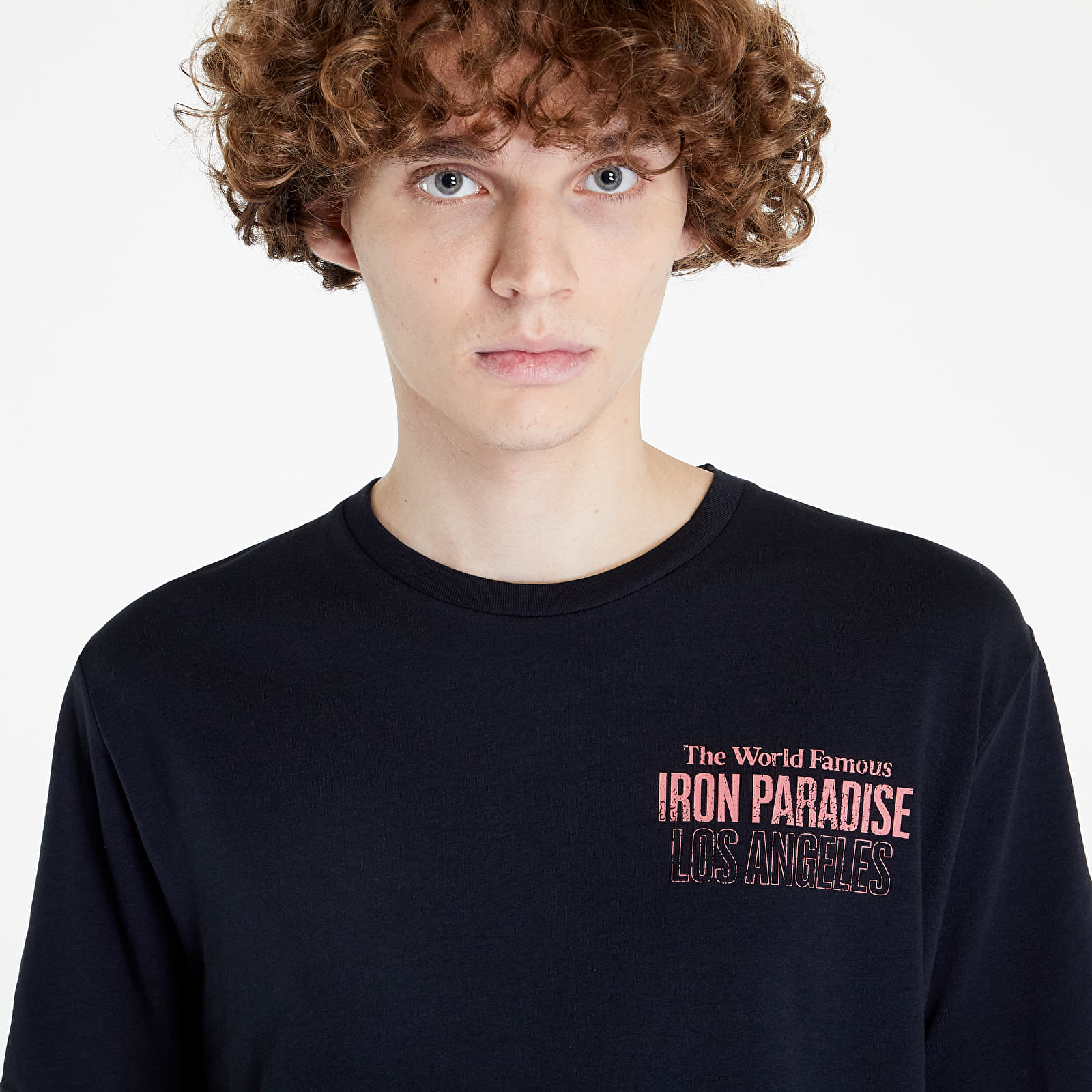 T-skjorter Under Armour Project Rock 1800 Short Sleeve Black/ Deco Rose